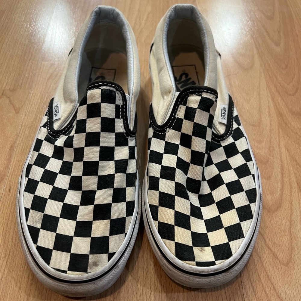 Checkered Vans